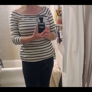 the perfect stripe top WHBM